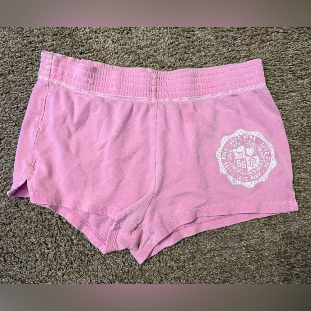 PINK Victoria's Secret Vintage Soft Pink Shorts - Picture 2 of 4
